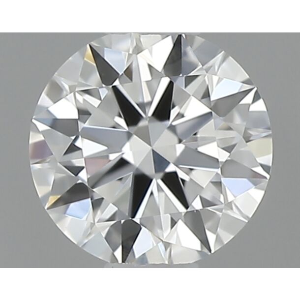 0.3 Carat Natural Diamond, Round Cut, Color G, Clarity VVS1