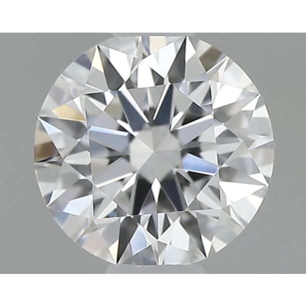 0.33 Carat Natural Diamond, Round Cut, Color D, Clarity VS1