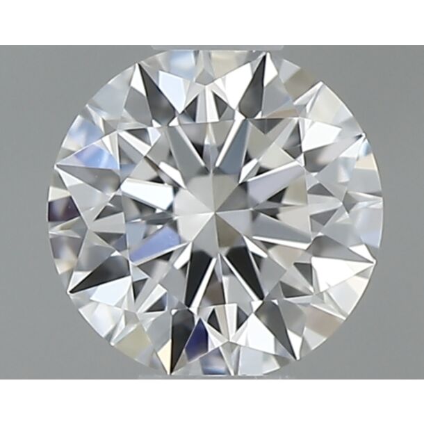 0.31 Carat Natural Diamond, Round Cut, Color D, Clarity VVS2