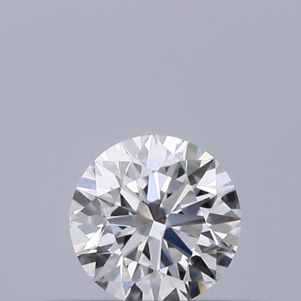 0.3 Carat Natural Diamond, Round Cut, Color D, Clarity VS1