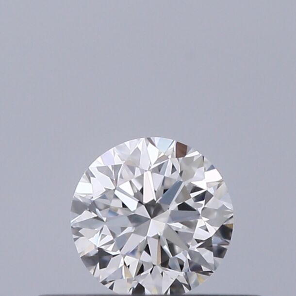 0.3 Carat Natural Diamond, Round Cut, Color D, Clarity VS1