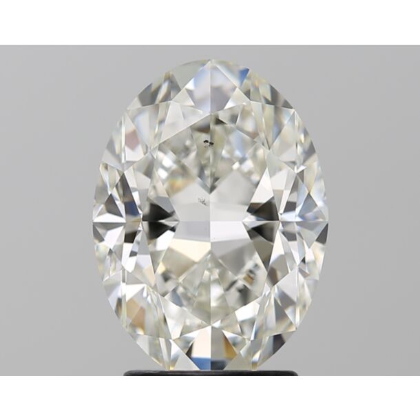 3.01 Carat Natural Diamond, Oval Cut, Color I, Clarity SI1