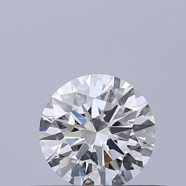 0.4 Karat Natürlicher Diamant Im Brillantschliff, Farbe F, Reinheit SI1