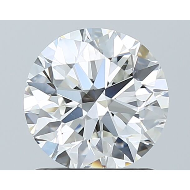 1.31 Karaat Natuurlijke Diamant met een Briljant vorm, Kleur H, Zuiverheid VVS2