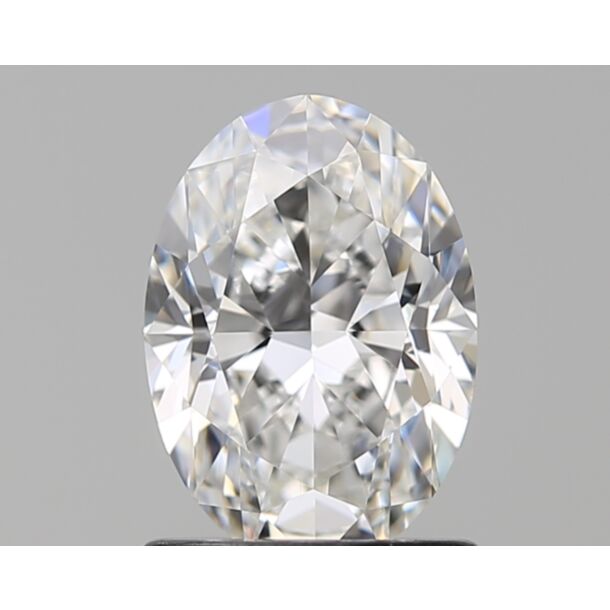 1.2 Carat Diamant Naturel de taille Oval, Couleur F, Pureté VVS1