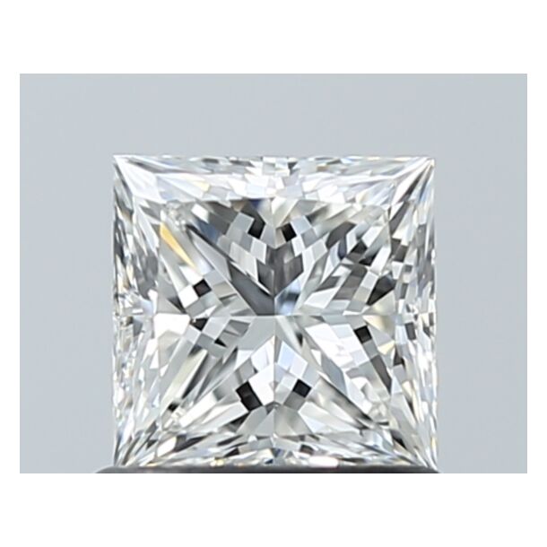 0.8 Karat Natürlicher Diamant Im Prinzessschliff, Farbe G, Reinheit VS2