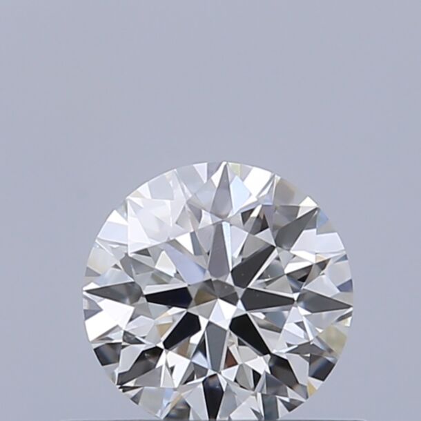 0.45 Carat Diamant Naturel de taille Brillant, Couleur H, Pureté VS2