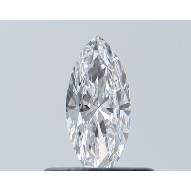 0.31 Carat Diamant Naturel de taille Marquise, Couleur D, Pureté IF