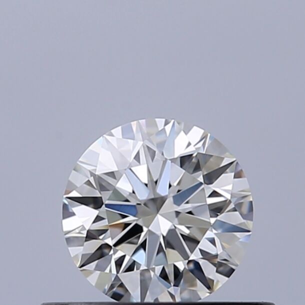 0.41 Carat Diamant Naturel de taille Brillant, Couleur I, Pureté VVS1
