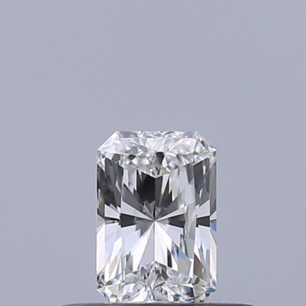 0.31 Carat Natural Diamond, Radiant Cut, Color D, Clarity IF