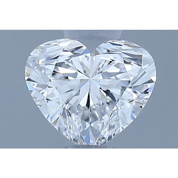 0.42 Karat Natürlicher Diamant Im Herzschliff, Farbe D, Reinheit VVS1
