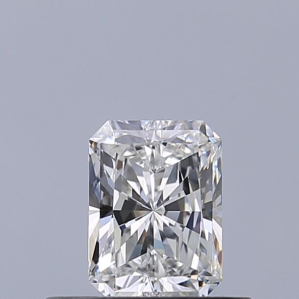 0.4 Carat Natural Diamond, Radiant Cut, Color E, Clarity VVS2
