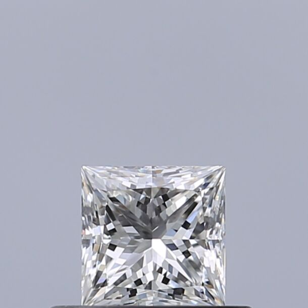 0.4 Karaat Natuurlijke Diamant met een Prinses vorm, Kleur F, Zuiverheid VS1