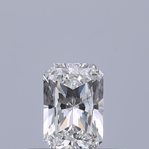 0.31 Karat Natürlicher Diamant Im Radiantschliff, Farbe D, Reinheit VVS1