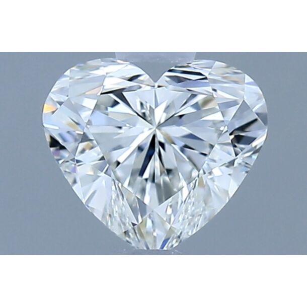 0.73 Karat Natürlicher Diamant Im Herzschliff, Farbe I, Reinheit VVS1