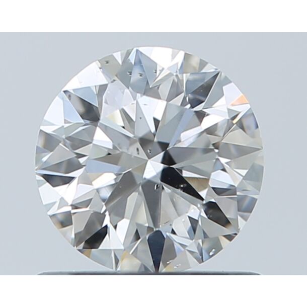 0.7 Carat Diamant Naturel de taille Brillant, Couleur G, Pureté SI1