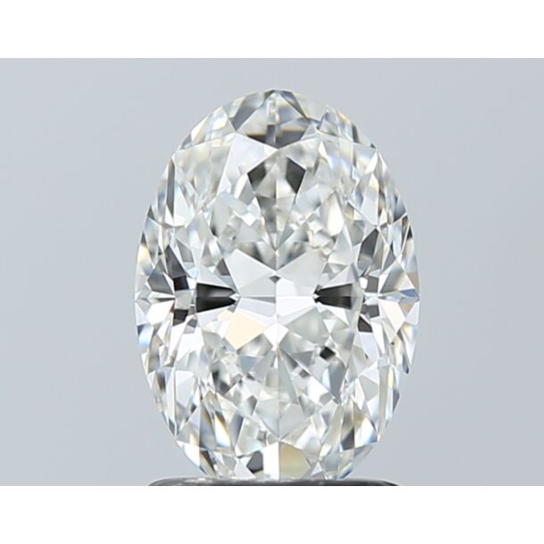 1.51 Karaat Natuurlijke Diamant met een Ovaal vorm, Kleur G, Zuiverheid VVS1